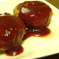 おっちょこび's cooksnap of when they made ふっくら肉汁ジュワ～✿自慢のハンバーグ✿.