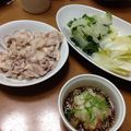 美玲月's cooksnap of when they made 豚しゃぶ.