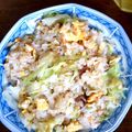ナウちゃん's cooksnap of when they made ベーコンと一緒に★レタスチャーハン.