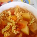 わたるんママ's cooksnap of when they made マカロニトマトスープカレー.