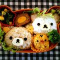 めいぶー★'s cooksnap of when they made キャラ弁☆リラックマ♡.