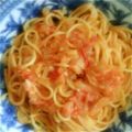アラゴナイト's cooksnap of when they made トマトのクリームパスタ.