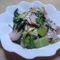 キリマカ's cooksnap of when they made チンゲン菜とベーコンのとろみ付き中華炒め.