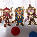 ゆんころ☆ママ's cooksnap of when they made キャラチョコケーキ☆ガイム☆.