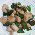 めけめけあろは's cooksnap of when they made ささみとピーマンのオイスタソース炒め.