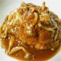 ピキコ's cooksnap of when they made 簡単✿給食のケチャップソースのハンバーグ.