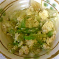 atomota's cooksnap of when they made レタスとカニ缶の卵炒め٭¨̮.