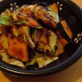neko04's cooksnap of when they made キャベツとたけのこのテンメンジャン炒め.