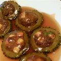 すに＊'s cooksnap of when they made 子供もOK！苦くないゴーヤの肉詰め.