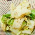 mico⑅'s cooksnap of when they made ざく切りキャベツの残りであと一品☆.