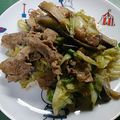 Bluria's cooksnap of when they made ごはんに合う☆キャベツと豚肉の味噌炒め☆.
