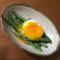 うききっ's cooksnap of when they made いんげんのソテー　温泉卵のせ.
