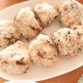 きみとみ's cooksnap of when they made 女子子供ウケ抜群☆チーごまこんぶおにぎり.