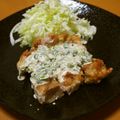 chiyotake's cooksnap of when they made カリカリ揚げ焼き鶏☆花椒マヨポンソース.
