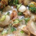 kumi0901's cooksnap of when they made 帆立とわかめときゅうりの酢みそ和え.