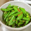あいぱらりん's cooksnap of when they made スナップエンドウの胡麻和え.