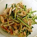 ayagonﾏﾏ's cooksnap of when they made 竹輪・ササミ・キュウリのサラダ.