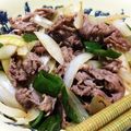 しゅーえい's cooksnap of when they made ピーマン牛肉玉ねぎの中華炒め.