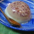 ままｃｈａｎ's cooksnap of when they made あずきと緑茶の和風ミルクプリン.