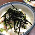 庭のあさがお's cooksnap of when they made 長いもの梅あえ.
