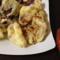 ポメちょん's cooksnap of when they made ただただ揚げるだけ！新玉ねぎの天ぷら.