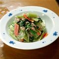 あるみす's cooksnap of when they made 青梗菜のサラダ！.