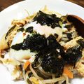 yudondon's cooksnap of when they made 簡単*お手軽ビビンバ風丼.