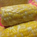 かよかよ～'s cooksnap of when they made シワシワにならない☆とうもろこしの保存方.