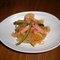 PUGｓ's cooksnap of when they made 魚肉ソーセージと野菜のピリ辛和え.