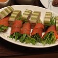 こめこママ's cooksnap of when they made お正月は巻くだけ！水菜のサーモン巻き.
