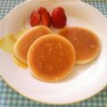 クンたん's cooksnap of when they made 幼児食♪米粉で簡単パンケーキ.