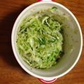 きあま's cooksnap of when they made 千切りキャベツの熱々胡麻油サラダ.