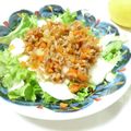 ruruyun's cooksnap of when they made 香味ひき肉ドレッシングの白菜サラダ.