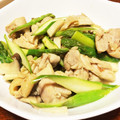 sArisaRi7's cooksnap of when they made ★ｱｽﾊﾟﾗと豚肉の生姜醤油炒め★.