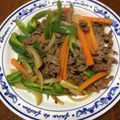 減塩パパ's cooksnap of when they made 牛肉とピーマンの甘辛炒め.