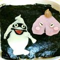 kyhrかあちゃん's cooksnap of when they made 簡単キャラ弁 妖怪ウォッチ ウィスパー.