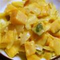 みちっこ's cooksnap of when they made カボチャ・ゴロゴロ味噌マヨサラダ.