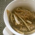 yuushyun's cooksnap of when they made 豚肉・ごぼう・こんにゃくの柳川風.