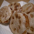 ＊MAMEKO＊'s cooksnap of when they made れんこんのはさみ揚げ.