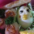 アトムガール's cooksnap of when they made お弁当に☆ゆで卵でニワトリ♡.