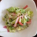 わかこっち's cooksnap of when they made カニカマとレタスのもりもりサラダ.