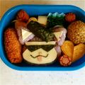 じゅんたまご's cooksnap of when they made 妖怪ウォッチ ワルニャン キャラ弁.