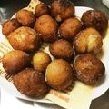 hamuuuuuuu's cooksnap of when they made HMで簡単☆モチモチお豆腐ドーナツ.