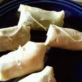 はちこマン's cooksnap of when they made ささみチーズ春巻き.