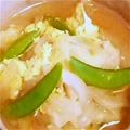 ぴよ２９'s cooksnap of when they made 新玉ねぎ＆スナップエンドウの卵とじ☆*ﾟ.