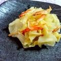 SP♪'s cooksnap of when they made 茹でキャベツと干しエビの辛子醤油あえ.