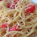 しゅしゅしゅ0208's cooksnap of when they made 夏だよさっぱりトマトとジャコの冷製パスタ.