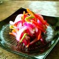 アイアンツリー's cooksnap of when they made 人参と紫玉ねぎとピーマンのマリネ.