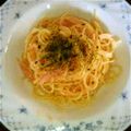 チビ太のおでん's cooksnap of when they made ★お酒のあて、イカ明太子で簡単パスタ★.