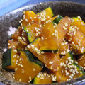 tonbo_asd's cooksnap of when they made 揚げかぼちゃの甘辛胡麻がらめ.